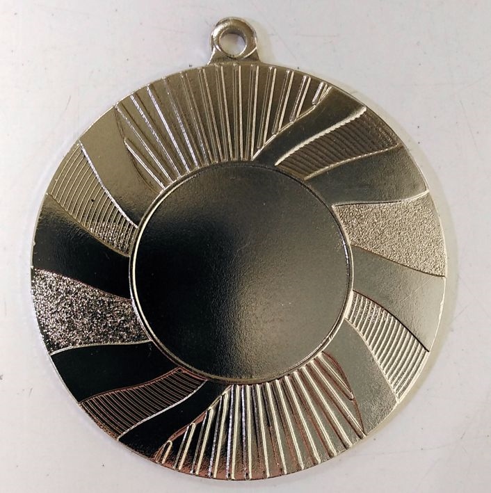 T15302 / MEDALLA DE 50 MM PLATA